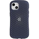 iFace × AndMesh MESH Grip Case iPhone 13 ケース (ネイビー)