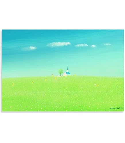 Amazon.co.jp: 葉祥明 アクリルジクレー 自分らしさ 絵画 画集 版画