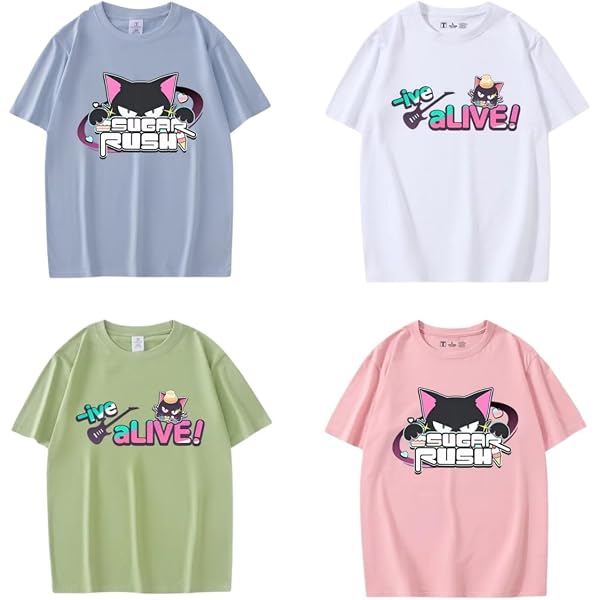 Amazon.co.jp: [Fantasyon] For ブルアカ 杏山 カズサ Tシャツ 半袖