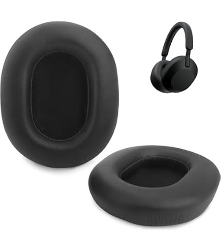 WH-1000XM5互換品 Amazon | 1000XM5 プロテインレザー交換用イヤーパッド Sony WH