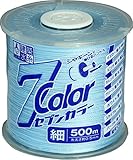 たくみ セブンカラー水糸 スカイブルー 細 500m