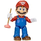 三英貿易 ザ・スーパーマリオブラザーズ・ムービー アクションフィギュア マリオ W9×D5×H12.5cm 雑貨 TSM-01