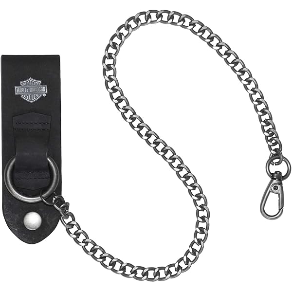 Harley-Davidson スカルデザイン ウォレットチェーン 61OFhG21SGL.jpg_BO30,255,255,