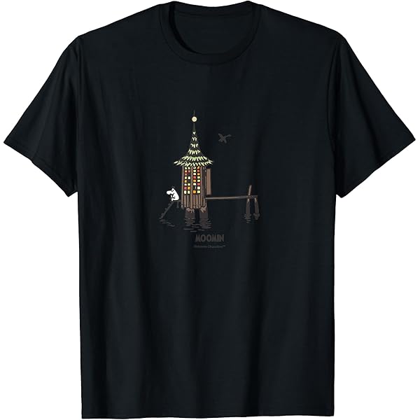 Amazon | ムーミン＆スナフキン 後ろ姿 Tシャツ | Tシャツ