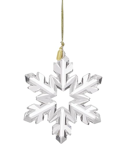 Amazon.co.jp: スワロフスキーの小さな雪の結晶ハンギングオーナメント