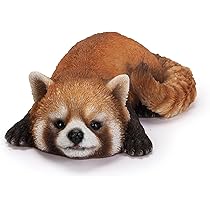 Amazon.co.jp: ウービア レッサーパンダ手をあげる 8×7.5×12㎝ 人形