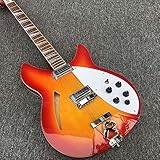 ギター 12文字列エレキギターエレキギターレッドボディとローズウッドの指板 エレクトリックギター Ztoyby (Color : Guitar, Size : 41 inches)