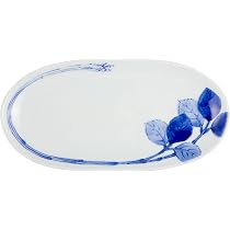 Amazon｜浜陶 波佐見焼 和山窯 楕円焼皿 約25×13cm みつば 279393
