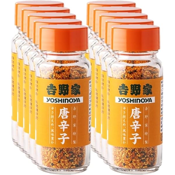 Amazon | 吉野家 唐辛子 30g×6本 | 吉野家 | 唐辛子 通販