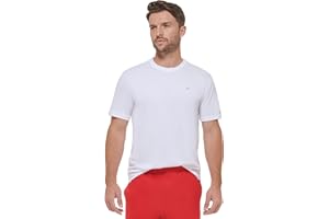 Calvin Klein Men's Standard Light Weight Quick Dry Short Sleeve 40+ UPF Protection Active Top