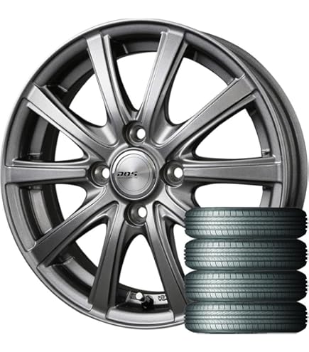 Amazon | 14インチ 4本セット オールシーズンタイヤ＆スズキ純正