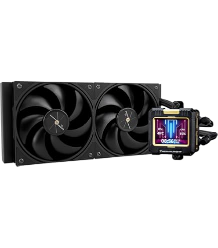 Amazon.co.jp: Thermalright FW PRO 360 ブラック CPU AIOクーラー