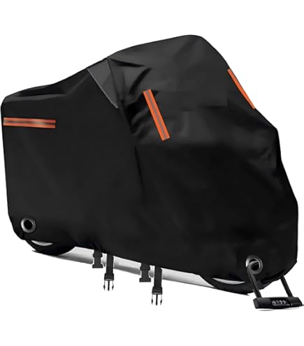 Amazon | バイクカバー 防水 通気穴 【800D超厚手 2025改良最新型