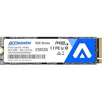 Amazon | Acclamator SSD 256GB NVMe M.2 2280 PCIe Gen3.0×4 読込最大