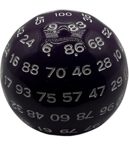 Amazon | GAMESCIENCE 100面ダイス D100 ZOCCHIHEDRON サイコロ (黒