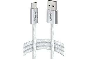 Anker Zolo USB-C & USB-A ケーブル 1.8m ホワイト