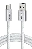 Anker Zolo USB-C & USB-A ケーブル 1.8m ホワイト