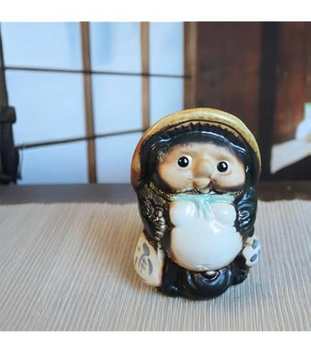 Amazon.co.jp: ぼんやり子だぬきソフビフィギュア 青狸 : ホーム＆キッチン