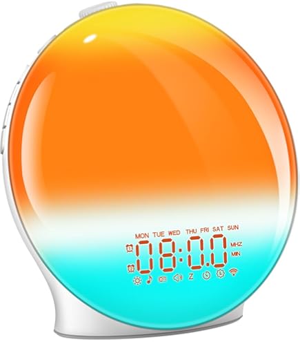 Amazon.co.jp: 光目覚まし時計 inti SQUARE(インティ スクエア