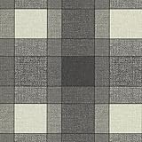 Warner CCE130033 Kieran Wool Plaid Wallpaper, Black [並行輸入品]