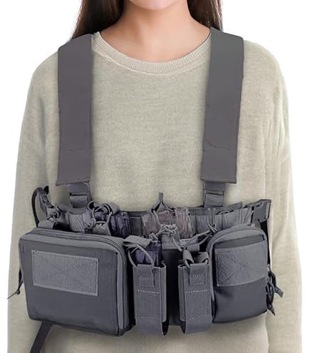 Amazon | イギリス軍放出品 タクティカルベスト デザートDPM ポーチ8個