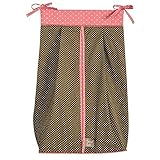 Trend Lab Cocoa Coral Diaper Stacker, Coral Pink by Trend Lab [並行輸入品]