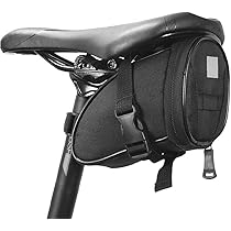 防水 大容量 ストラップ式 反射材付き サドルバッグ 自転車 ロードバイク Amazon | ROCKBROS(ロックブロス)サドルバッグ 自転車 高防水 8