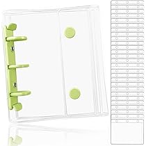 Amazon.co.jp: OKAWASI シール帳 透明 A8サイズ レフィル30枚