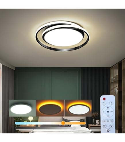 Amazon.co.jp : KOVOL LED シーリングライト 6畳 8畳 10畳 木調目 天然