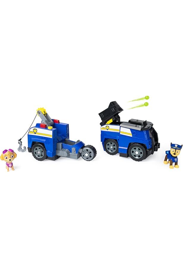 paw patrol car and figure
