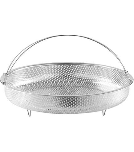 Amazon｜ステンレス鋼蒸し器ラック蒸しホルダー蒸しラック食品蒸し器