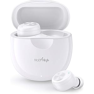 HOLYHIGH Bluetooth イヤホン ワイヤレス イヤホン 軽量 ブルートゥース イヤホン インイヤーイやフォ…