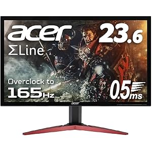 Acer ゲーミングモニター SigmaLine 23.6インチ KG241QSbmiipx 0.5ms(GTG) 16…