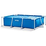 INTEX(インテックス) プール レクタングラフレームプール 220x150x60cm 28270 [日本正規品]