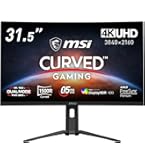 MSI 31.5インチ WQHD ゲーミングモニター Amazon | MSI Optix AG32C 湾曲31.5インチ ゲーミングモニタ MN331