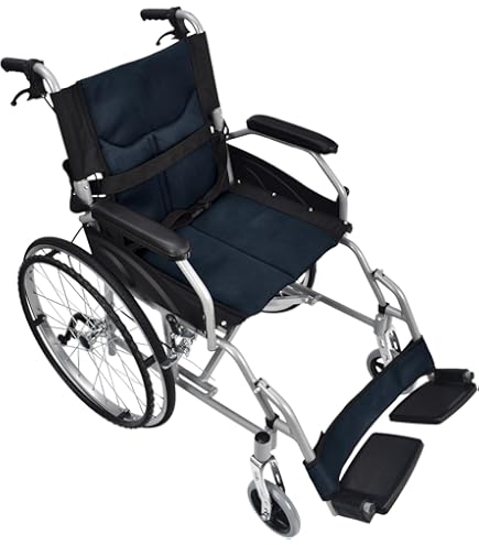 車椅子 アルミ合金製 黒 約11kg TAISコード取得済 軽量 折り畳み 自走