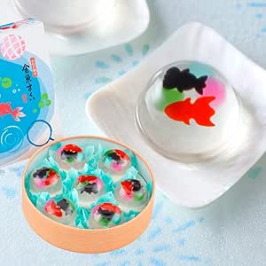 Amazon 日本橋屋長兵衛 金魚すくい 7個入 ゼリー かわいい スイーツ おやつ ギフト 日本橋屋長兵衛 ゼリー 通販