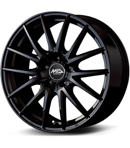 Amazon.co.jp: MID マルカ StaG 18×7.0J 5H 114.3 +48 ストロング
