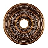 Elk M1002AB English Study Ceiling Medallion, 18-Inch, Antique Bronze Finish [並行輸入品]