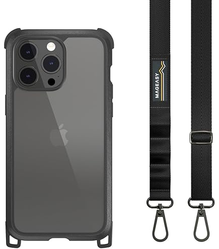 Amazon.co.jp: 【MagEasy】 iPhone 15 Pro Max 対応 ケース 斜めがけ