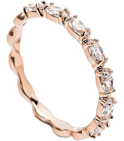 Amazon.co.jp: スワロフスキー リング レディース 指輪 11号 レア RARE