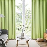 AIFY カーテン 2枚セット 99.9%以上遮光 小窓 ドレープカーテン UVカット 形態記憶加工済み 断熱 節電対策 昼夜目隠し 保温 