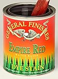 一般的な仕上げDPR Water Based Dye、1パイント、Empire Red