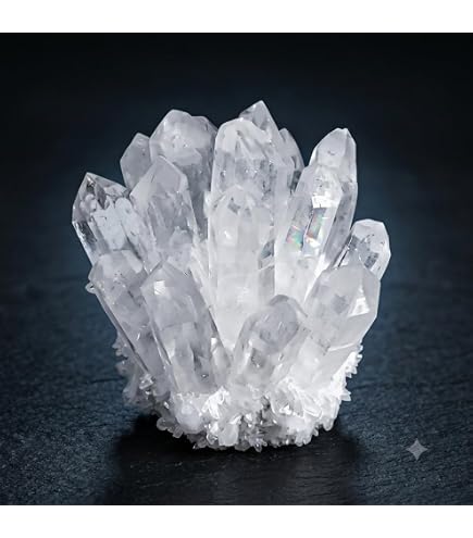 原石クラスター（ハーキマー水晶） Amazon.co.jp: ハーキマーダイヤモンド 連結結晶 群晶 クラスター 水晶