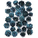 東京堂 ドライフラワー カラマツアソート (40コ入り) #ブルー FD004563-033