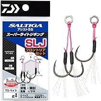 Amazon.co.jp: ダイワ(DAIWA) メタルジグ TGベイト SLJ フック付き 30g