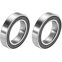 Amazon | uxcell 2個 S6802-2RS 深溝玉軸受 15mm x 24mm x 5mm
