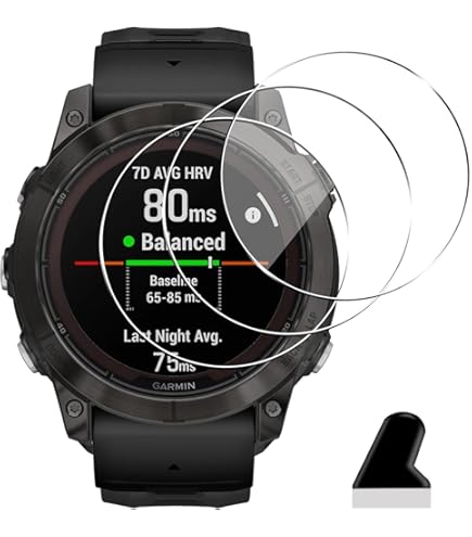 Amazon.co.jp: ガーミン(GARMIN) 液晶保護フィルム 2枚入りfenix7x専用