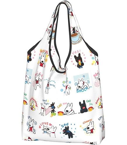 Amazon.co.jp: カナヘイの小動物 エコバッグ 買い物袋 手提げ