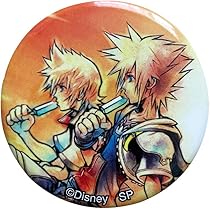 キングダムハーツ　イラスト　缶バッジ　12個セット キングダムハーツ イラスト 缶バッジ 12個セット キングダム